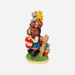 Center Street Design Li-Bear-ty Stars Stripes Ceramic Figurine 5.5" 4th July NIB