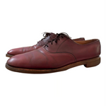 Manistee Brown Leather Lace Up Dress Shoes Mens Size 13 Pre Owned