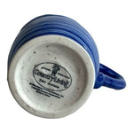 Vintage Blue Ceramic Pitcher 6.5x3.5x5.5" Country Farmhouse Pottery Jug NWOT