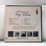 LP Roger Williams - I'll Remember You Vinyl Record