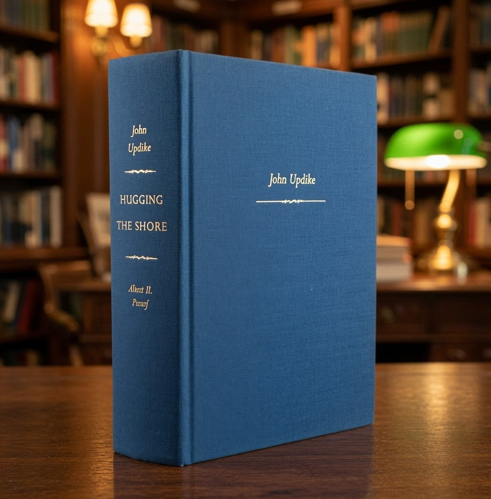 Hugging the Shore John Updike 1983 Alfred A. Knopf Hardcover First Edition VG