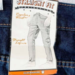 CLOCKHOUSE Dark Blue 100% Cotton Straight Fit Regular Waist Denim Jeans Sz 28x32