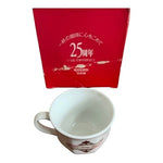 Coffee House 25th Anniversary Cup Saucer Set Japanese Souvenir Japan Import NIB