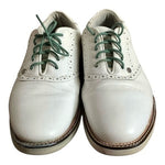 FORE G4 Golf Sneakers White Green Men's Leather Shoes Size 12.5