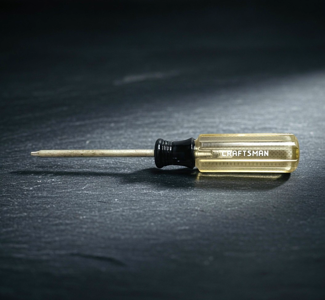 Vintage Craftsman 41474 K WF Torx Star Drive Screwdriver Made in USA 6" Good