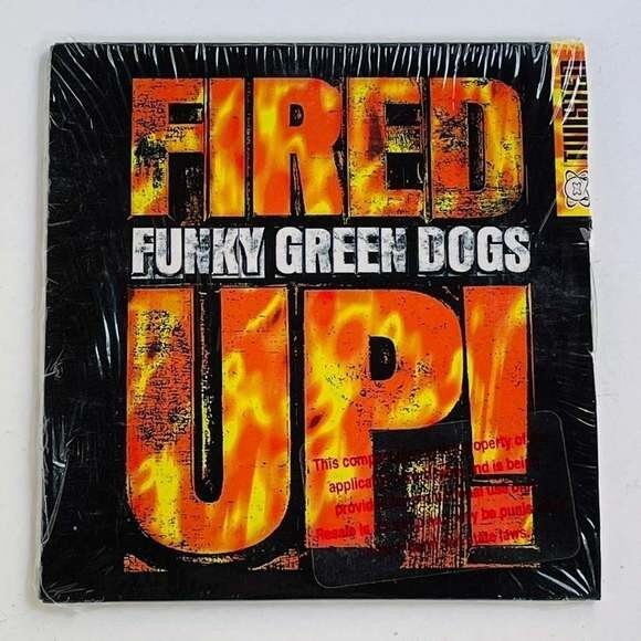 CD Funky Green Dogs - Fired Up!