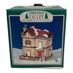 Vintage 1992 Christmas Santa Village House Porcelain Hand Painted Collectors