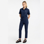 Adrianna Papell Navy Blue Slim Fit Career Trouser Dress Pants Women Size 8 VG