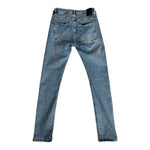 ZARA Denimwear Medium Wash Blue Skinny Fit Stretch Cotton Denim Jeans Size 31 VG