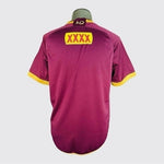 Queensland Maroons NRL Rugby League Dri-Fit Purple Polyester Jersey Mens Sz XL