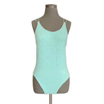 Fabletics Women's Seamless Lace Bodysuit Swimsuit XL Cherry Wave Strapped NWT