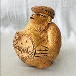 Monkey in Love Punta Cana Coconut Souvenir 6.5" Handcrafted Caribbean Figurine