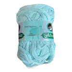 NWT Hilaza La Abuela No.6 Cotton Yarn Knitting Yarn Turquoise Swirl String Yarn
