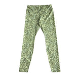 Nike Dri FIT One Mid Rise Leggings L Honeydew Alligator Green Pockets NWT