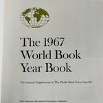Lot 4x Vintage The World Book Yearbook Encyclopedia 1966 1967 1968 1969 Set VG