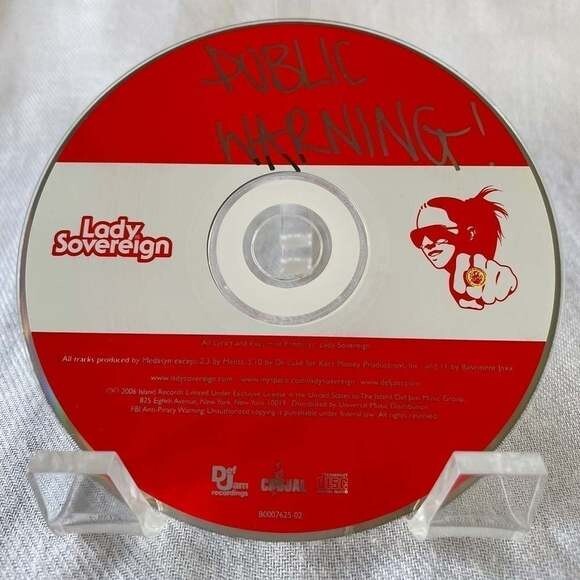 CD Lady Sovereign - Public Warning