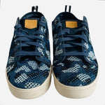 TOMS Travel Lite Men’s Casual Lace-Up Sneakers Navy Grey Tan Camo Size 12
