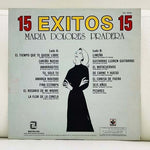 LP Maria Dolores Pradera - 15 Exitos 15 Vinyl Record