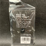 NEW These Are Things Don't Tell Me To Smile Enamel Pin 1" Black Silver NWT