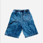 Gymboree Boys Blue Camo Cotton Cargo Shorts Size 4 Casual Summer Shorts Classic