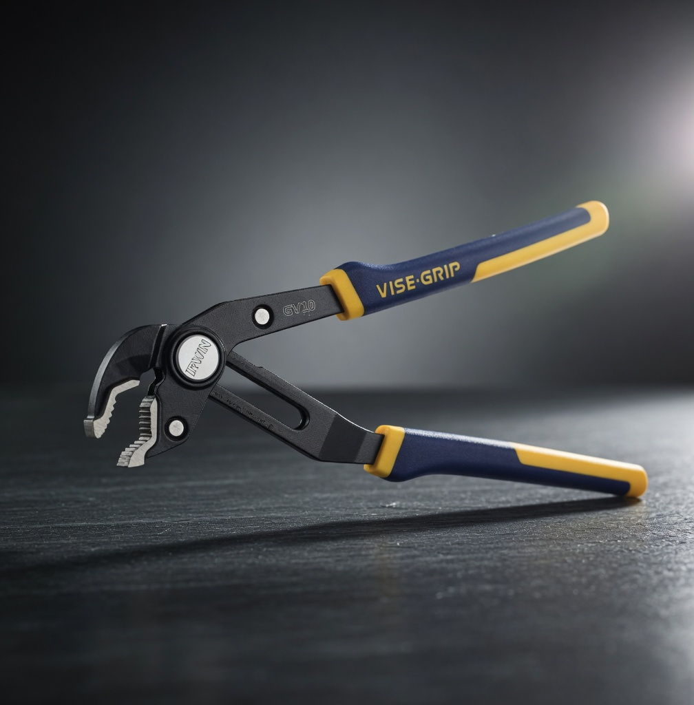 Irwin Vise-Grip GV10 GrooveLock 10" V-Jaw Pliers 2078110 Quick Adjust Tool EXC