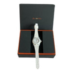 Glam Rock Miss Miami Beach Women's Watch White Swiss Quartz Rubber Band New