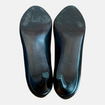 MSRP$270 COLE HAAN Helen Grand Black Leather Pumps Heels Women’s Size 7.5