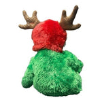TY Beanie Baby 2002 Holiday Teddy Bear 10.5" Hologram Pin Happy Holidays NWT
