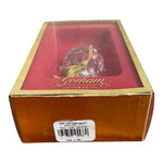 Vintage 2000 Gorham Crystal Ice Bucket Champagne Bottle Christmas Ornament NIB