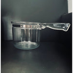 Vintage Pyrex Clear Glass Flameware Inner Pot 1.5 Qt Cookware 12" Excellent