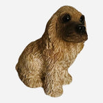 Dog Mate Cocker Spaniel Puppy Figurine Resin Statue Miniature Dog 2.5" Vintage