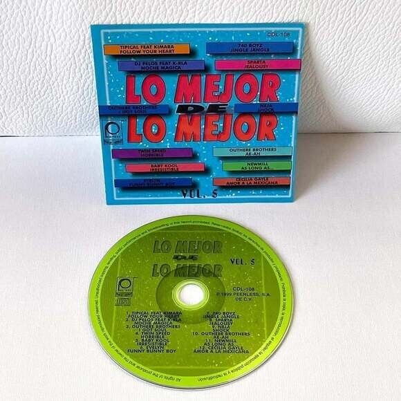 CD Lo Mejor De Lo Mejor Vol. 5