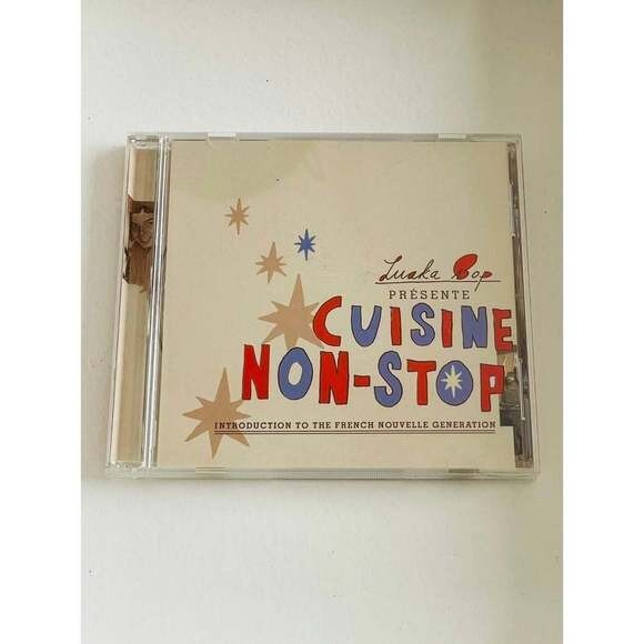 CD Cuisine Non-Stop CD Promo Mint French Compilation Luaka Bop Rare 2002
