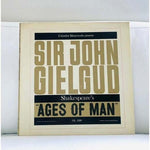 LP J. Gielgud - Shakespeare's Ages Of Man Vinyl Record