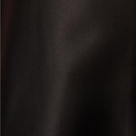 Women Dress Adrianna Papell One Shoulder Rushed Gown Blk Satin Beaded Maxi Dress