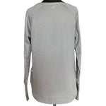 Champion Women's Gray Athletic Sweatshirt S Quick-Dry Rayon Blend Running Top VG