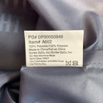 PADRES Grey Nylon Drawstring Backpack Promo Gym Casual Bag New Without Tag