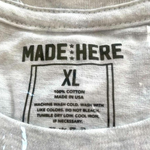 Made Here Cross Country Women's Heather Gray Tee XL Cotton USA Made New