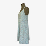 MPG Mondetta Sport Tennis Dress Mint Green Moisture Wicking Women L Built Bra VG