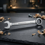 GearWrench 18mm Ratcheting Combination Wrench 12 Point Open End Vintage EXC