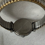 Women's Timex T21854 Pleasant Street Two-Tone Watch White Dial Expansion Band G