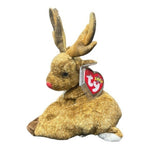 TY Beanie Baby 2000 Roxie Red Nose Reindeer 6.5" Christmas Collectible NWT