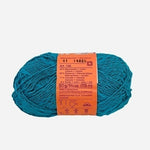 Schaffhauser Wolle NANCY Cotton Blend Textured Yarn Deep Turquoise NWT Vintage