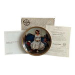 Vintage 1993 Knowles Norman Rockwell Waiting at the Dance Plate 8.5" NIB