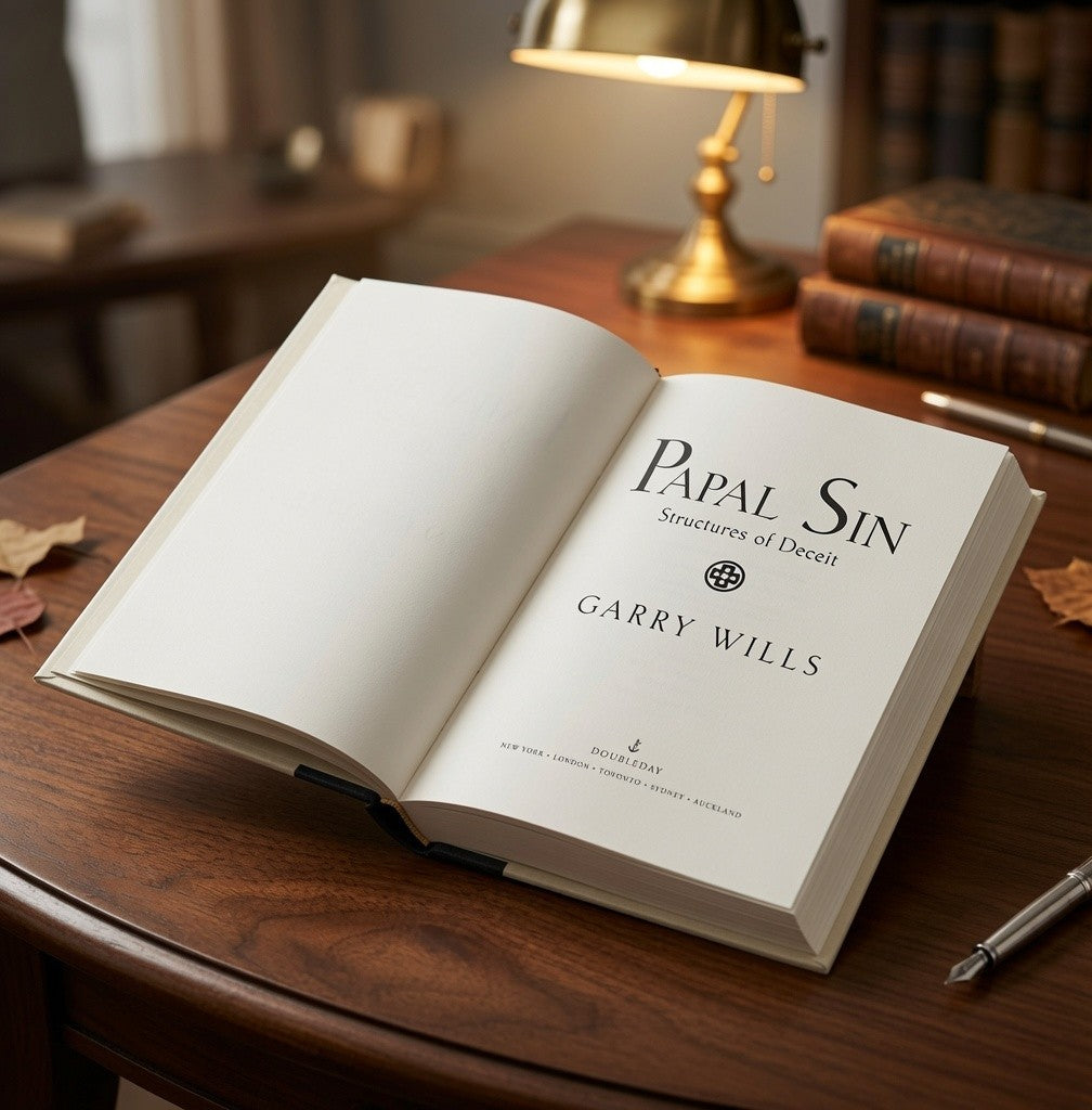 Papal Sin Structures of Deceit Garry Wills Doubleday 1st Ed 2000 Hardcover HC