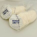 Bernat Linette Vintage Knitting Yarn Beige Cream Wavy Texture 2-Skein Lot NWT