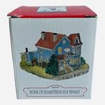 Vintage 1999 Liberty Falls Seamstress Ida Penney House Figurine 3x3x3" NIB Rare