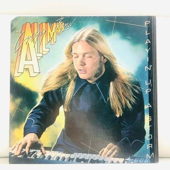 LP Gregg Allman Band -Playin' Up A Storm Vinyl Record