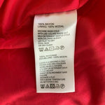 TOMMY BAHAMA Womens Dress S Fuchsia Pink Off Shoulder Ruffle Mini Rayon Modal