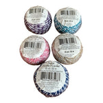 5 Pack Michaels Duo Color Jute Twine Rope Green Natural Craft Gift Wrapping NIP